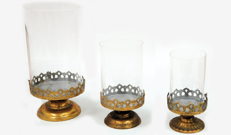 ΜΕΤΑΛΛΙΚΑ ΚΗΡΟΠΗΓΙΑ ΜΕ ΓΥΑΛΙ ΒΙΝΤΑΖ 6J7039 ΣΕΤ/3 0503210