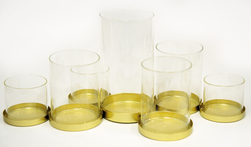 ΜΕΤΑΛΛΙΚΗ ΒΑΣΗ ΚΕΡΙΩΝ 7 ΘΕΣΕΩΝ FH-220503 40.5cm x 18.5cm 0503293