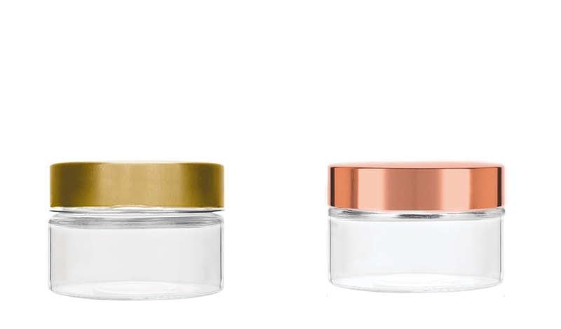 ΒΑΖΟ 5.4cm ΜΕ ΜΕΤΑΛΛΙΚΟ ΚΑΠΑΚΙ 100ml 0503344