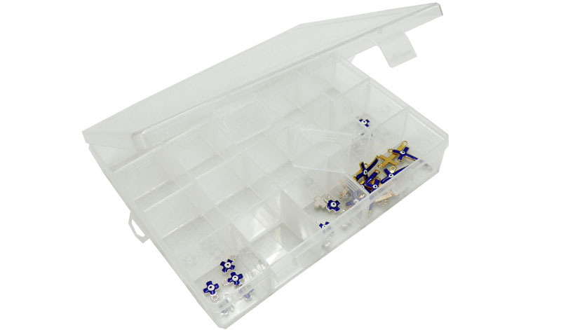 ΠΛΑΣΤΙΚΟ ΚΟΥΤΙ ΜΕ ΘΗΚΕΣ ΜΕΓΑΛΟ 4cm x 17cm x 21cm 0506149