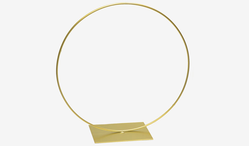 ΜΕΤΑΛΛΙΚΟΣ ΚΥΚΛΟΣ ΜΕ ΒΑΣΗ 90cm FH-YHOO2 0506227