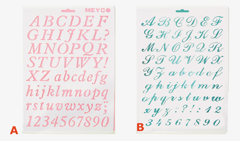 ΣΤΕΝΣΙΛ ΖΩΓΡΑΦΙΚΗΣ 31cm x 21cm 05150084