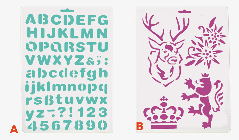 ΣΤΕΝΣΙΛ ΖΩΓΡΑΦΙΚΗΣ 31cm x 21cm 05150089