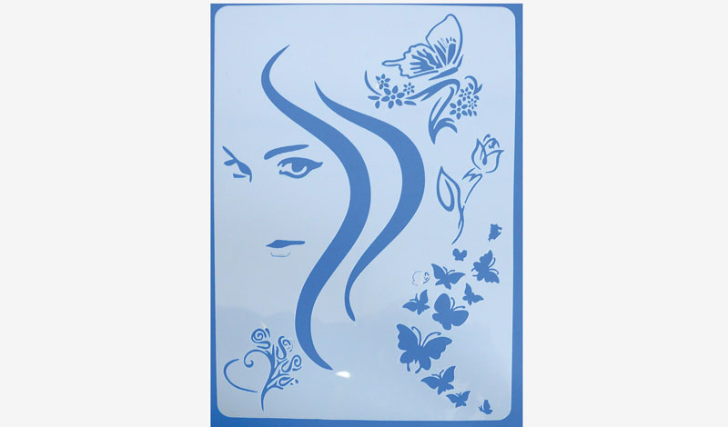 ΣΤΕΝΣΙΛ ΖΩΓΡΑΦΙΚΗΣ ΚΟΠΕΛΑ 30cm x 21cm 05150701