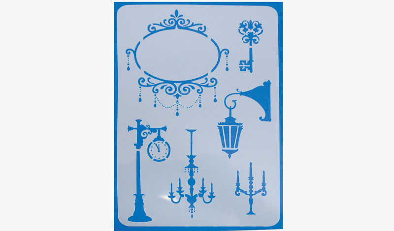 ΣΤΕΝΣΙΛ ΖΩΓΡΑΦΙΚΗΣ ΒΙΝΤΑΖ 30cm x 21cm 05150702