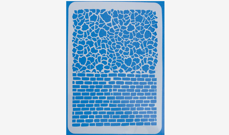 ΣΤΕΝΣΙΛ ΖΩΓΡΑΦΙΚΗΣ ΤΟΥΒΛΑ 30cm x 21cm 05150704