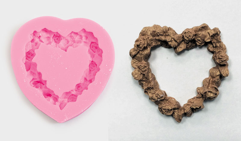 ΚΑΛΟΥΠΙ ΣΙΛΙΚΟΝΗΣ ΚΑΡΔΙΑ 7.3cm x 6.8cm 118 0515095