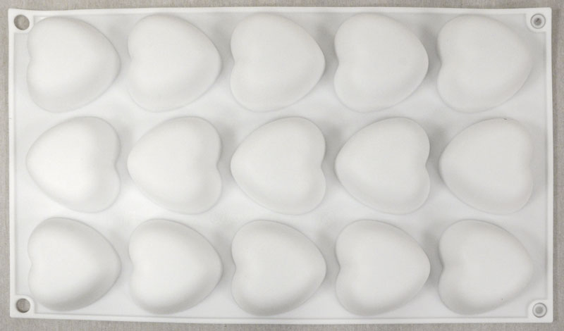 ΚΑΛΟΥΠΙ ΣΙΛΙΚΟΝΗΣ ΚΑΡΔΙΕΣ 29.5cm x 17.5cm 0515209