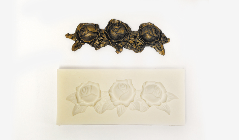 ΚΑΛΟΥΠΙ ΣΙΛΙΚΟΝΗΣ 3 ΛΟΥΛΟΥΔΑΚΙΑ 10.2cm x 4.5cm 0515210