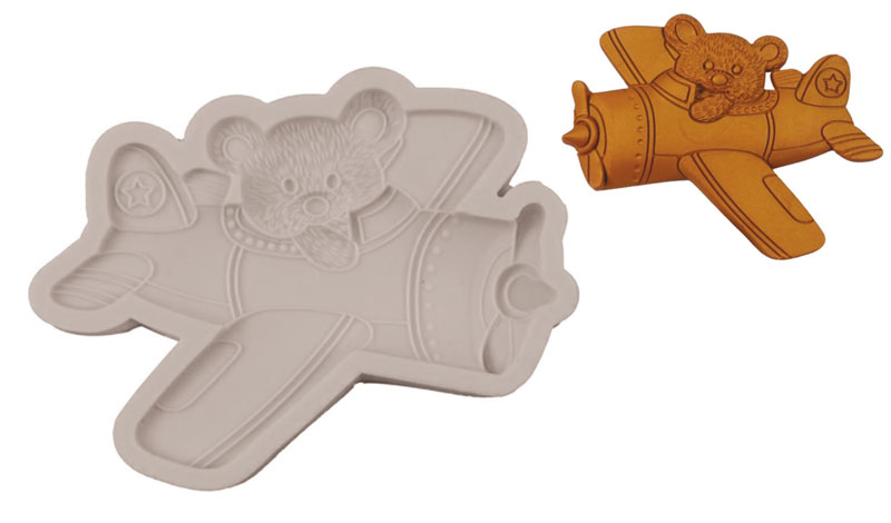 ΚΑΛΟΥΠΙ ΣΙΛΙΚΟΝΗΣ ΑΕΡΟΠΛΑΝΟ 10.5cm x 7.4cm 0515331