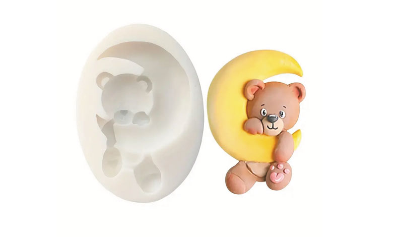 ΚΑΛΟΥΠΙ ΣΙΛΙΚΟΝΗΣ ΑΡΚΟΥΔΑΚΙ 5.5cm x 7.6cm 0515333