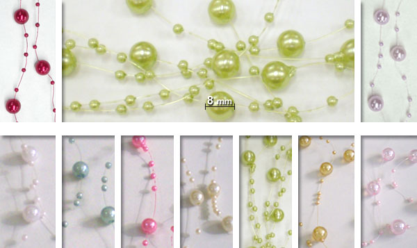 ΓΙΡΛΑΝΤΑ ΠΕΡΛΑ ΜΙΚΡΗ 8mm 110cm 0517102