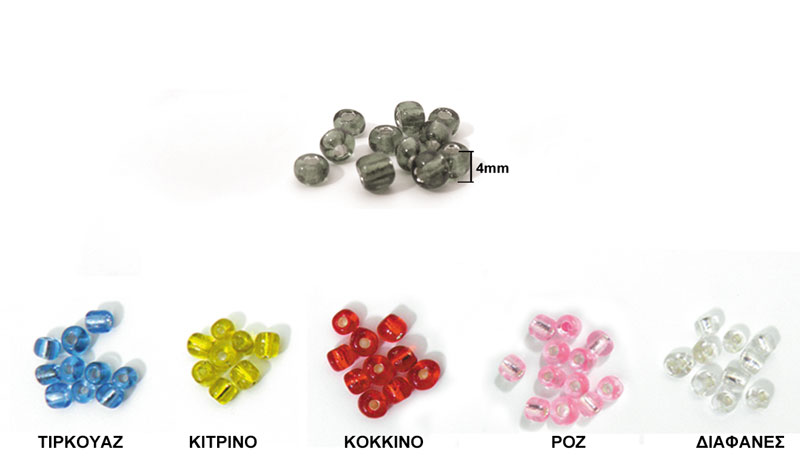 ΧΑΝΤΡΑ ΜΙΝΙ ΔΙΑΦΑΝΗ 4mm 5000τεμ 0517623