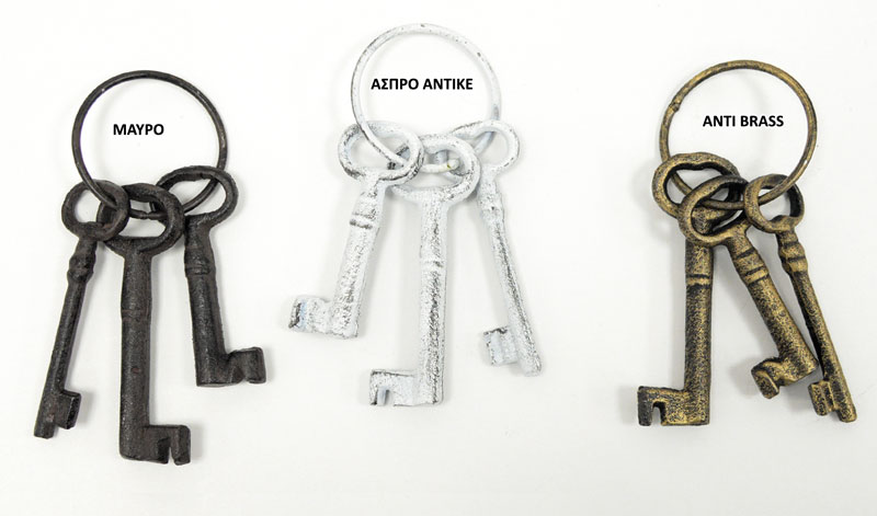 ΜΕΤΑΛΛΙΚΑ ΚΛΕΙΔΙΑ ΒΙΝΤΑΖ ΜΕ ΚΡΙΚΟ 10cm KZS0925 0517879