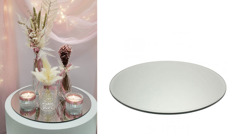 ΚΑΘΡΕΠΤΗΣ ΣΤΡΟΓΓΥΛΟΣ 35cm ΔΙΑΚΟΣΜΗΤΙΚΟΣ ΜΕΓΑΛΟΣ 0517888