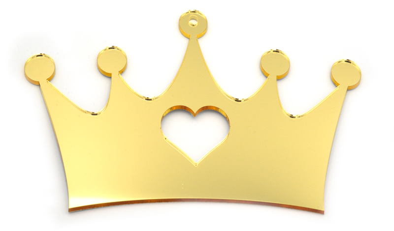 ΠΛΕΞΙΓΚΛΑΣ ΧΡΥΣΗ ΚΟΡΩΝΑ 20cm x 14cm 0517930