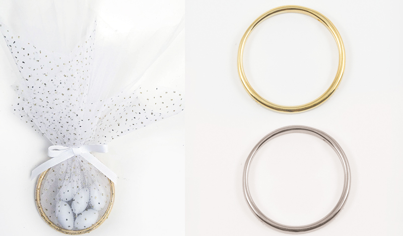 ΜΕΤΑΛΛΙΚΟ ΣΤΕΦΑΝΙ ΧΟΝΤΡΟ 7cm 0517962