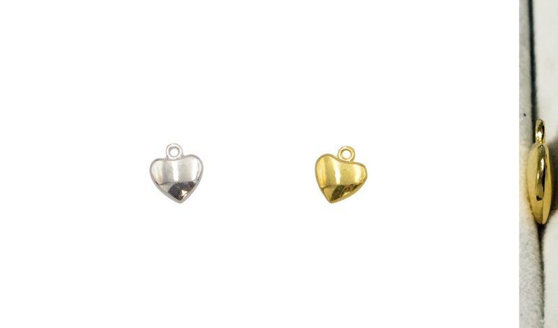 ΜΕΤΑΛΛΙΚΗ ΚΑΡΔΟΥΛΑ ΠΟΜΠΕ 1cm x 1.2cm 0517991