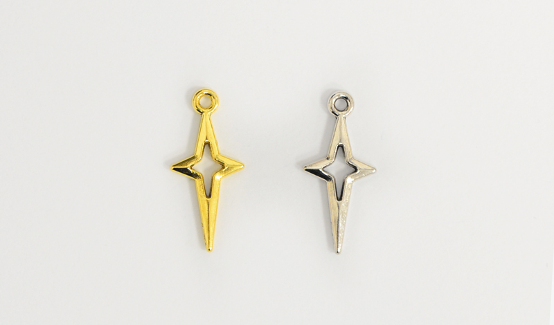 ΜΕΤΑΛΛΙΚΟΣ ΣΤΑΥΡΟΣ ΑΣΤΕΡΙ ΜΙΚΡΟ W-8591 10mm x 22mm 0518055