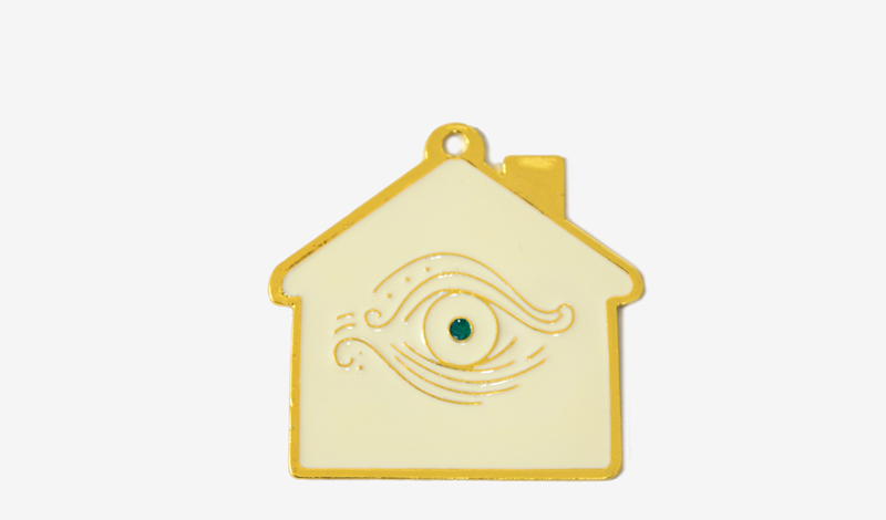 ΜΕΤΑΛΛΙΚΟ ΣΠΙΤΙ ΣΜΑΛΤΟ ΜΕ ΜΑΤΙ 57mm x 58mm 82660 0518061