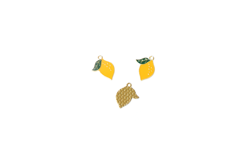 ΜΕΤΑΛΛΙΚΟ ΛΕΜΟΝΙ 17mm x 21mm ΚΡΕΜΑΣΤΟ 0518065