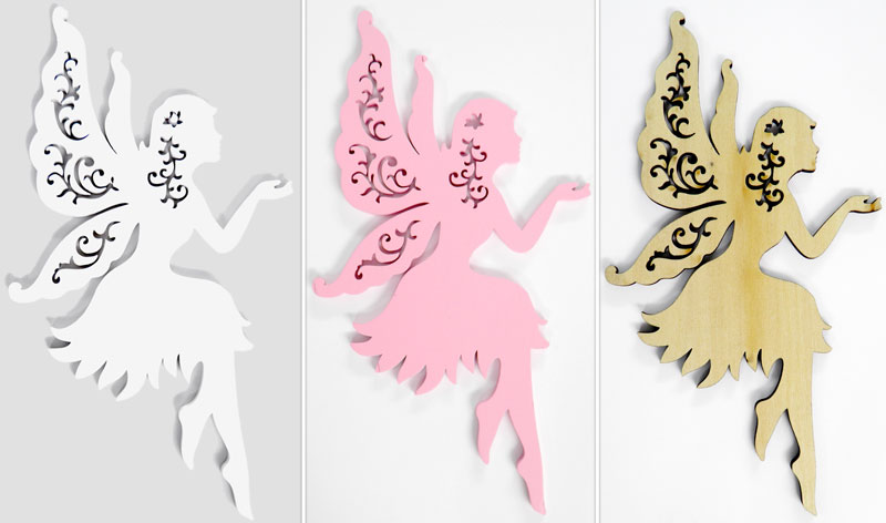 ΞΥΛΙΝΗ ΝΕΡΑΙΔΑ ΜΕΓΑΛΗ 24cm x 15cm 0519232