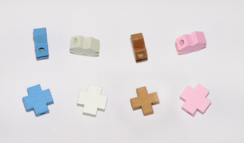 ΞΥΛΙΝΟΣ ΣΤΑΥΡΟΣ ΔΙΑΜΠΕΡΕΣ 1cm 0519288