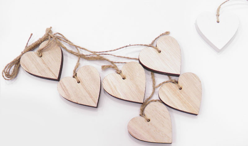 ΓΙΡΛΑΝΤΑ 6 ΚΑΡΔΙΕΣ 5cm 0519366