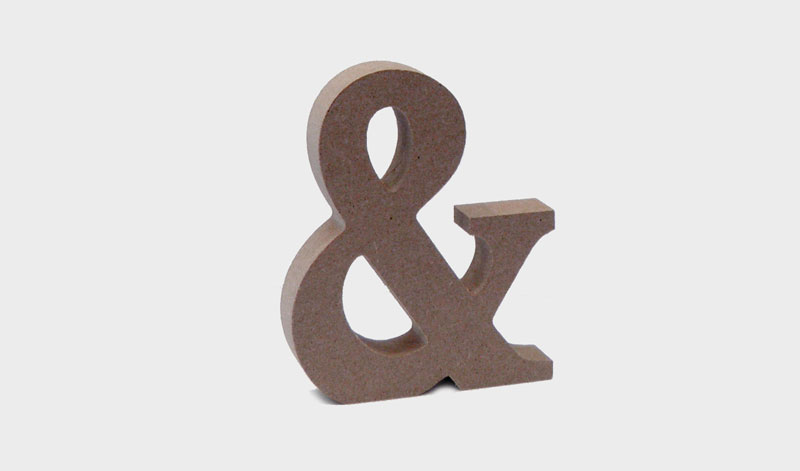 ΞΥΛΙΝΟ Mr & Mrs, ΣΥΜΒΟΛΟ & 9cm x 11cm MDF 0519384