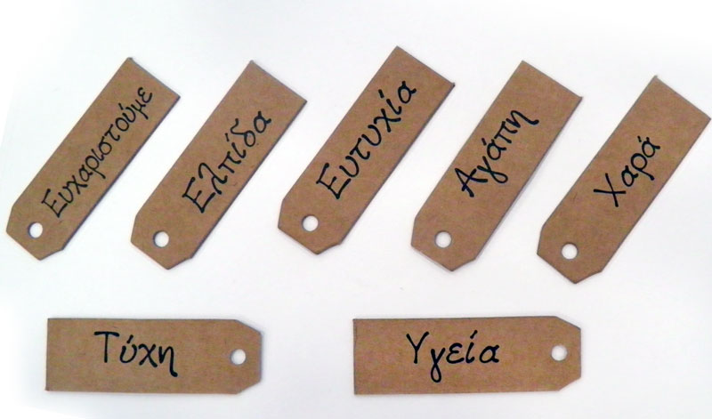 ΚΑΡΤΕΛΑΚΙ ΜΕ ΕΥΧΕΣ ΚΡΑΦΤ 60mm x 20mm 0519389