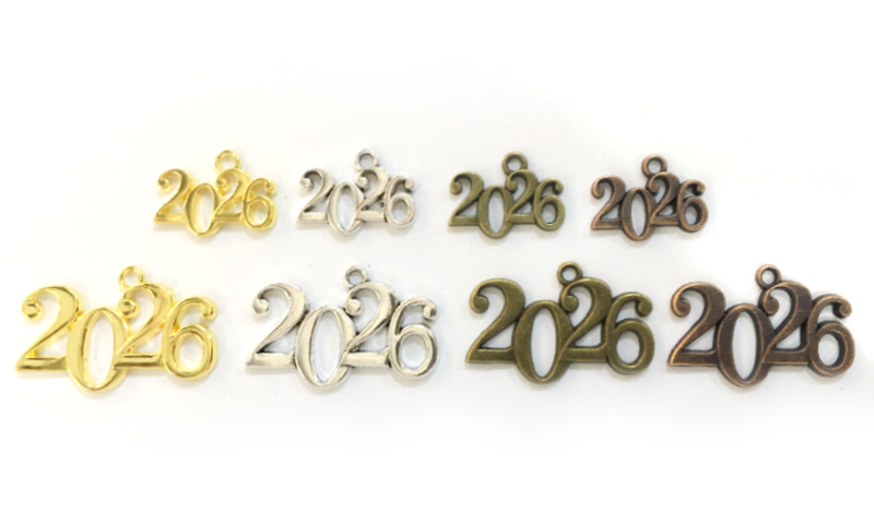 ΜΕΤΑΛΛΙΚΟ ΚΡΕΜΑΣΤΟ 2026 ΜΕΓΑΛΟ 4.5cm x 1.8cm 0519482