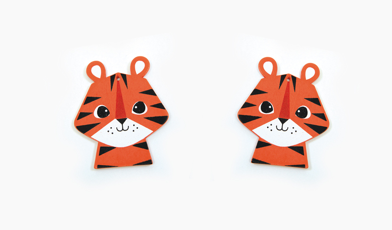 ΞΥΛΙΝΟΣ ΤΙΓΡΗΣ ΜΙΚΡΟΣ 3.5cm 0519641