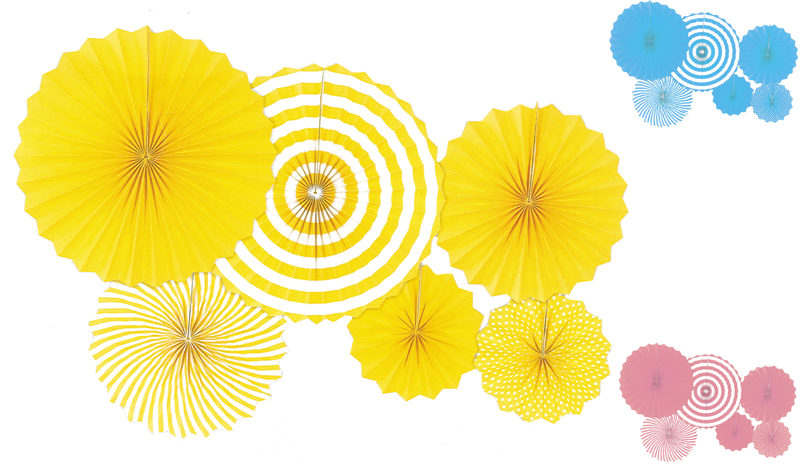 ΡΟΖΕΤΕΣ ΑΠΟ ΧΑΡΤΙ ΜΟΝΟΧΡΩΜΕΣ ΣΕΤ/6 0519669