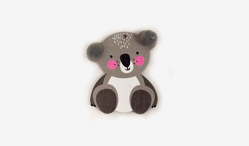 ΞΥΛΙΝΟ ΚΟΑΛΑ ΜΕ ΠΟΝ ΠΟΝ 6.3cm x 9cm 0519676