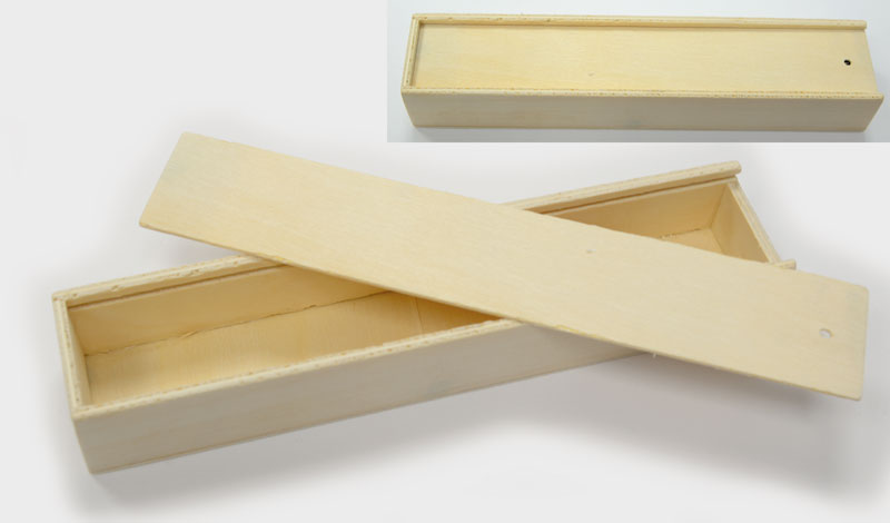 ΞΥΛΙΝΗ ΜΟΛΥΒΟΘΗΚΗ ΜΙΚΡΗ 20cm x 4cm x 3cm 0519683