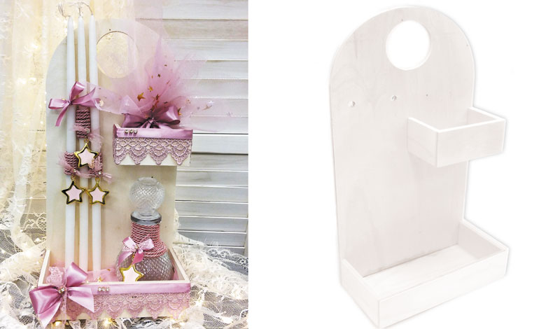 ΞΥΛΙΝΟ ΣΤΑΝΤ ΓΙΑ ΛΑΔΟΣΕΤ ΒΑΠΤΙΣΗΣ ΛΕΥΚΟ 0519714