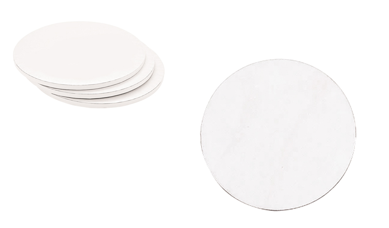 ΞΥΛΙΝΟ ΣΤΡΟΓΓΥΛΟ ΑΣΠΡΟ 10cm 0519732