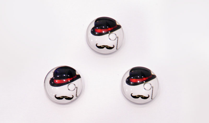 ΓΥΑΛΙΝΟ ΚΑΠΕΛΟ ΜΟΥΣΤΑΚΙ ΣΚΕΤΟ 18mm 0529009