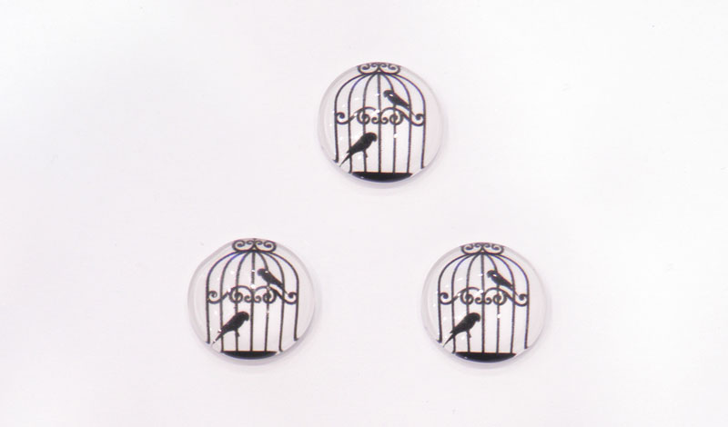 ΓΥΑΛΙΝΟ ΚΛΟΥΒΙ ΣΚΕΤΟ 20mm 0529012