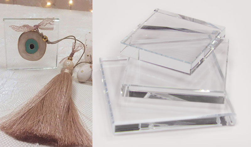 ΓΥΑΛΙΝΗ ΒΑΣΗ 5cm 0529026