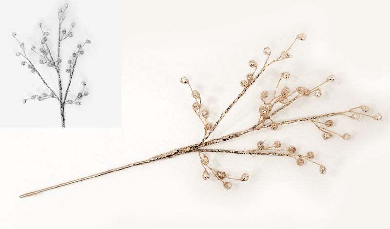 ΚΛΑΔΙ ΜΕ ΓΚΛΙΤΕΡ ΜΕ ΚΡΥΣΤΑΛΛΑΚΙΑ 35cm 0530038