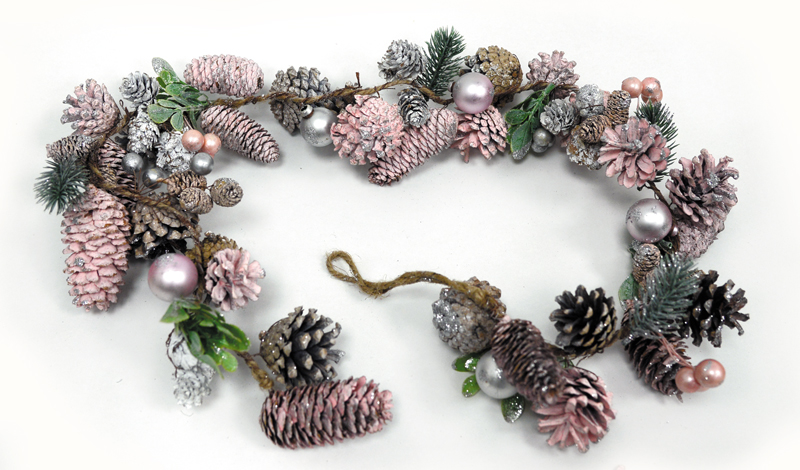 ΓΙΡΛΑΝΤΑ ΜΕ ΔΙΑΚΟΣΜΗΤΙΚΑ ΚΑΙ ΚΟΥΚΟΥΝΑΡΙΑ 130cm 0530047