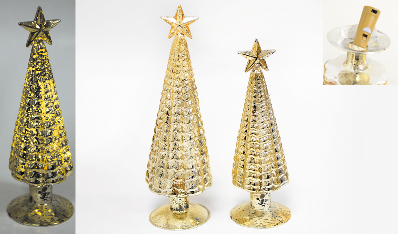 ΧΡΙΣΤΟΥΓΕΝΝΙΑΤΙΚΟ ΔΕΝΤΡΟ ME LED ΜΙΚΡΟ 24cm FH-220520 0530060