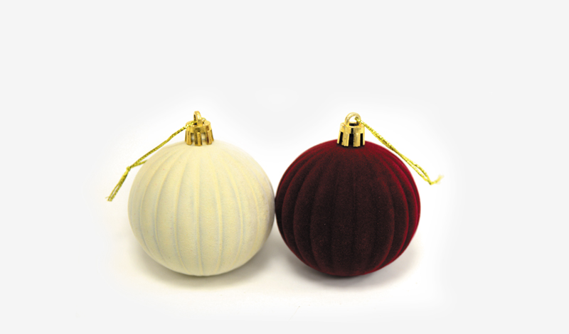 ΧΡΙΣΤΟΥΓΕΝΝΙΑΤΙΚΗ ΒΕΛΟΥΔΙΝΗ ΜΠΑΛΑ ΜΙΚΡΗ 7.2cm x 5.9cm FH-220530 0530067