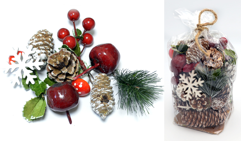 ΧΡΙΣΤΟΥΓΕΝΝΙΑΤΙΚΑ ΔΙΑΚΟΣΜΗΤΙΚΑ ΜΕ ΚΟΥΚΟΥΝΑΡΙΑ 0530156