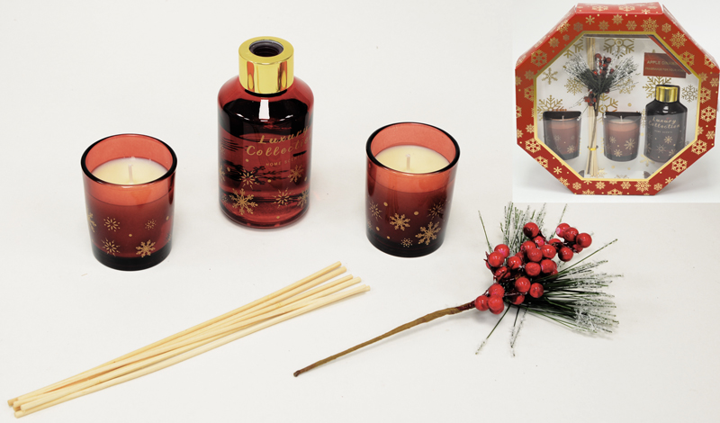 ΧΡΙΣΤΟΥΓΕΝΝΙΑΤΙΚΟ ΚΟΥΤΙ ΔΩΡΟΥ ΜΕ ΑΡΩΜΑΤΙΚΟ ΚΑΙ ΚΕΡΑΚΙΑ 0531117