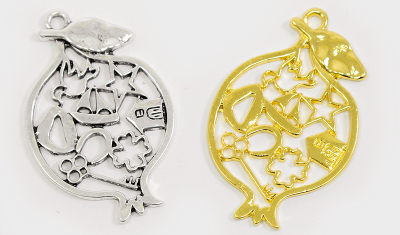 ΜΕΤΑΛΛΙΚΟ ΡΟΔΙ ΚΑΛΗ ΤΥΧΗ 33mm x 52mm B75861 0531121