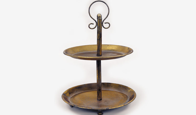 ΕΤΑΖΕΡΑ ΜΕΤΑΛΛΙΚΗ 7117 45cm x 32cm x 22cm 0619071