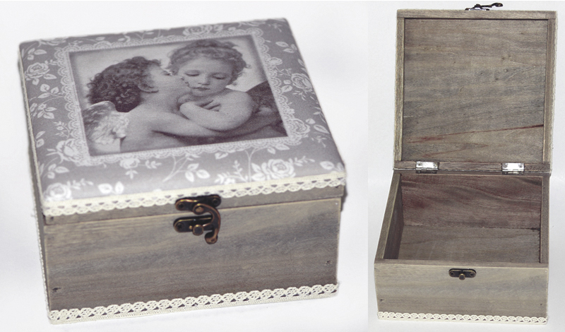 ΞΥΛΙΝΟ ΚΟΥΤΙ ΒΑΜΒΑΚΕΡΟ ΑΓΓΕΛΟΣ 18cm x 10cm 17-2050 0621141