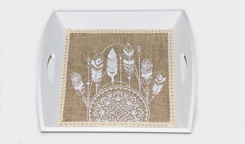 ΞΥΛΙΝΟΣ ΔΙΣΚΟΣ ΚΑΜΒΑΣ ΟΝΕΙΡΟΠΑΓΙΔΑ 30cm x 28.5cm 17-8041 0621149